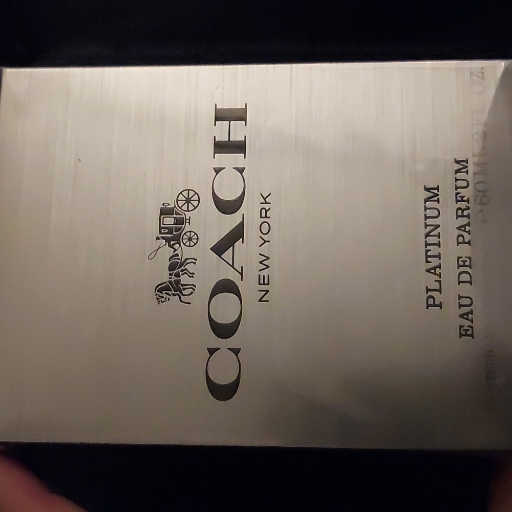NIB Coach Platinum cologne eau de parfum